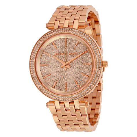 michael kors model 3439 watch|Michael Kors Ladies Darci Rose Gold Pave Watch MK3439.